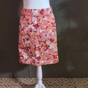 Geoffrey Beene Sport Cotton Floral Skirt